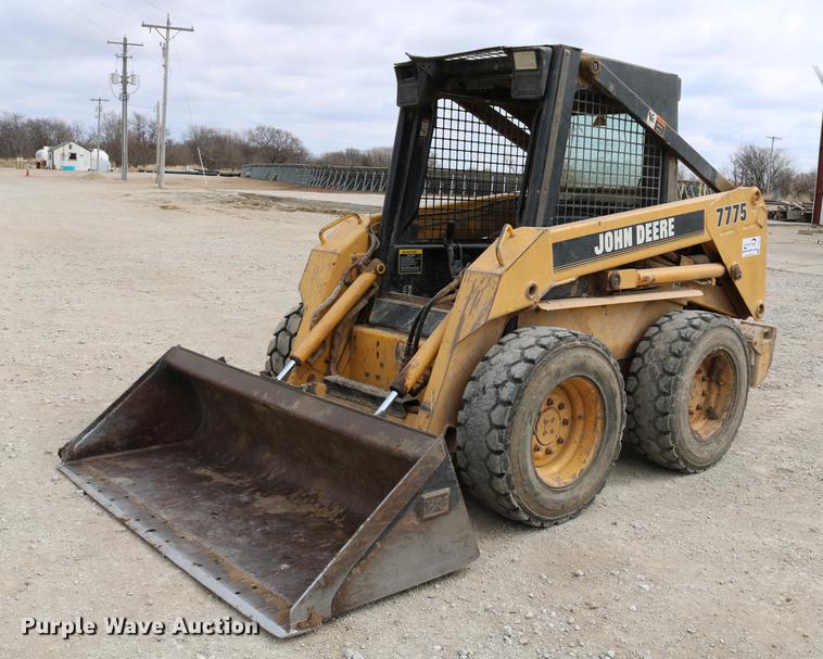 image for item DB6538 John Deere 7775 skid steer