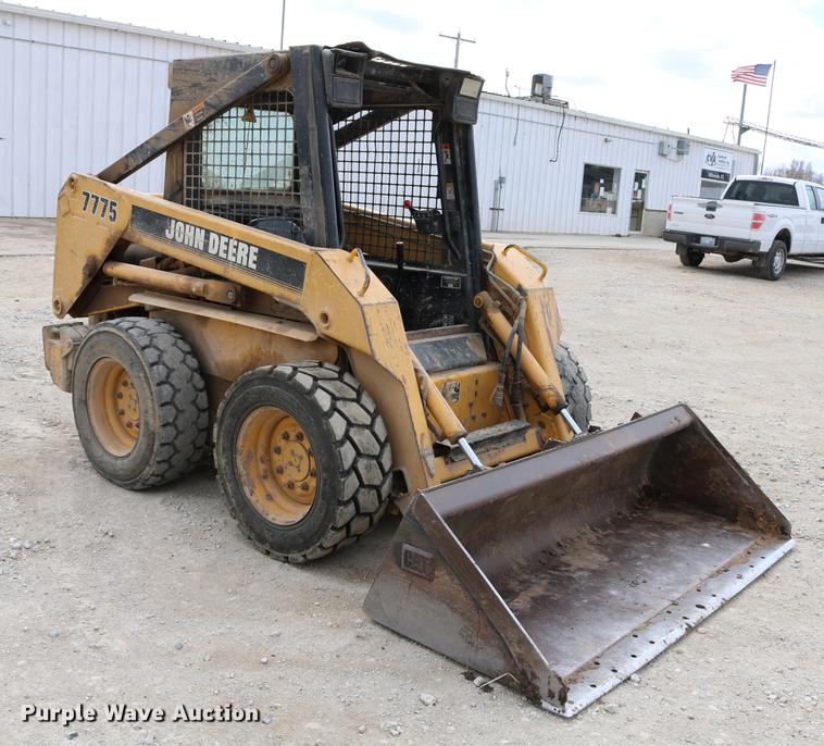 image for item DB6538 John Deere 7775 skid steer