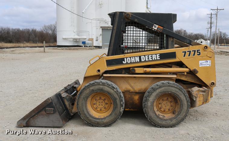 image for item DB6538 John Deere 7775 skid steer