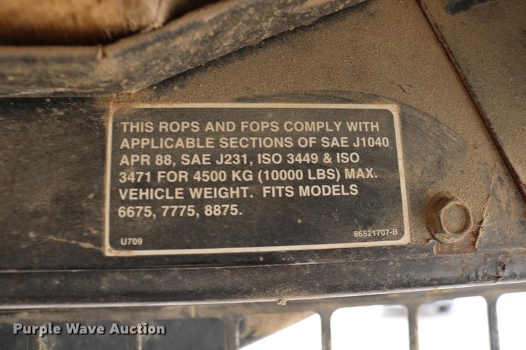 image for item DB6538 John Deere 7775 skid steer