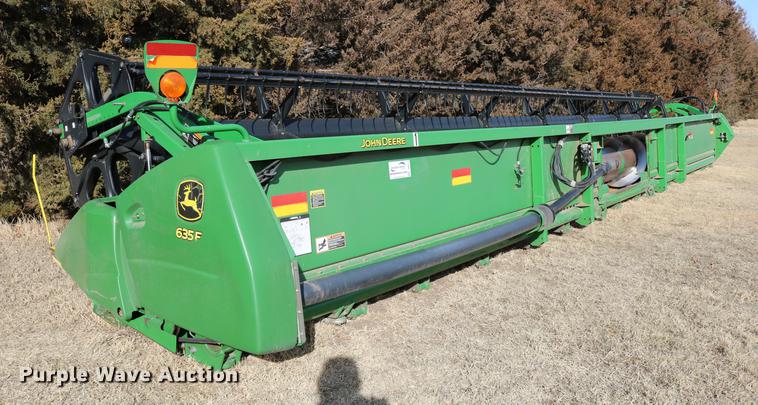 image for item DB6574 2008 John Deere 635F Hydra Flex flex head