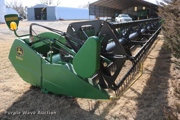 image for item DB6574 2008 John Deere 635F Hydra Flex flex head