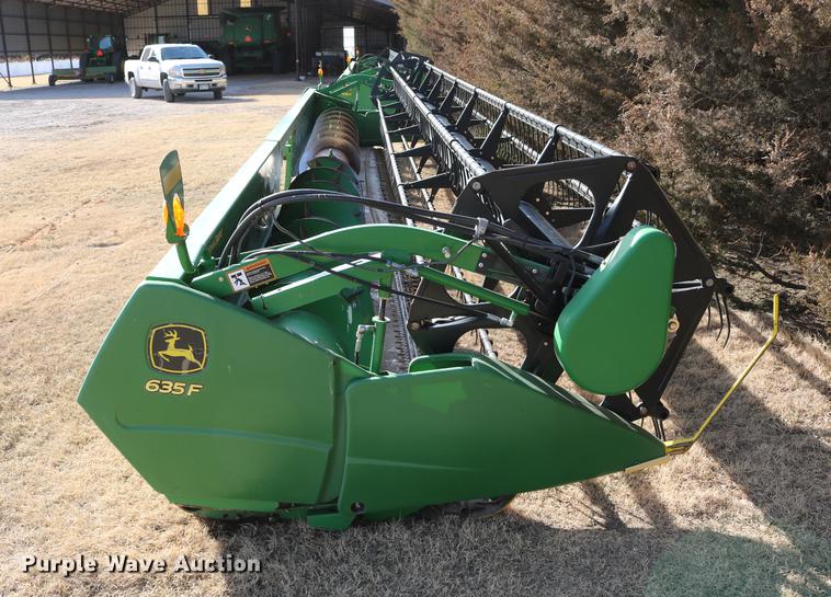 image for item DB6574 2008 John Deere 635F Hydra Flex flex head