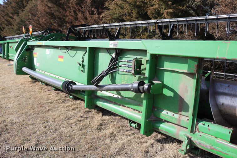 image for item DB6574 2008 John Deere 635F Hydra Flex flex head