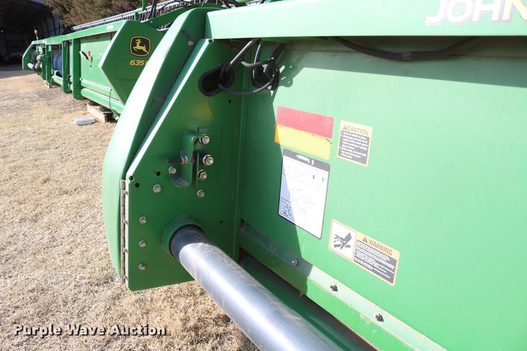 image for item DB6574 2008 John Deere 635F Hydra Flex flex head
