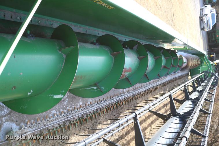 image for item DB6574 2008 John Deere 635F Hydra Flex flex head