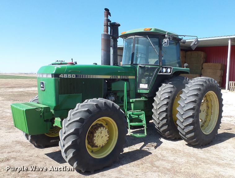 image for item DC0690 1983 John Deere 4650 MFWD tractor