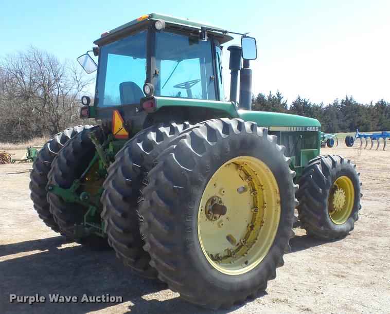 image for item DC0690 1983 John Deere 4650 MFWD tractor