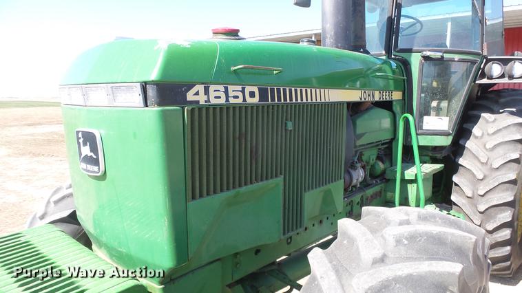 image for item DC0690 1983 John Deere 4650 MFWD tractor