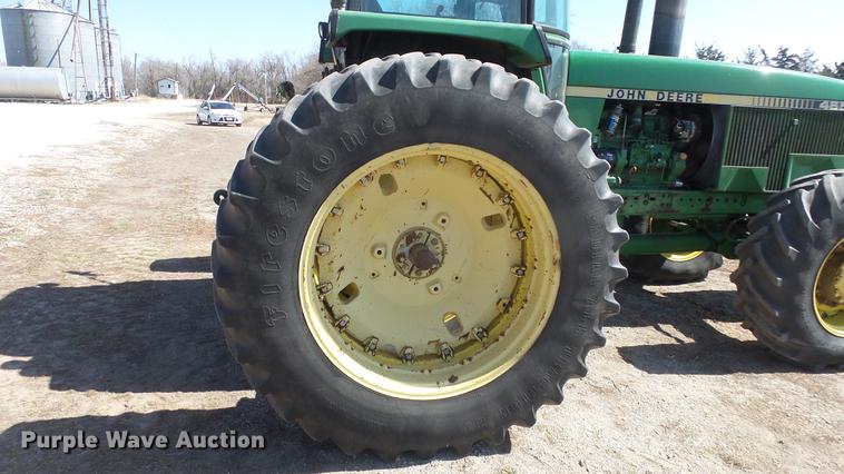 image for item DC0690 1983 John Deere 4650 MFWD tractor