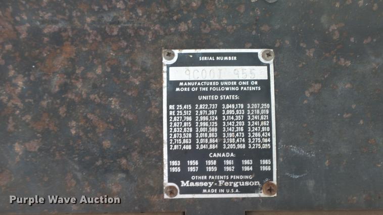 image for item DC0710 1972 Massey Ferguson 1500 4WD tractor