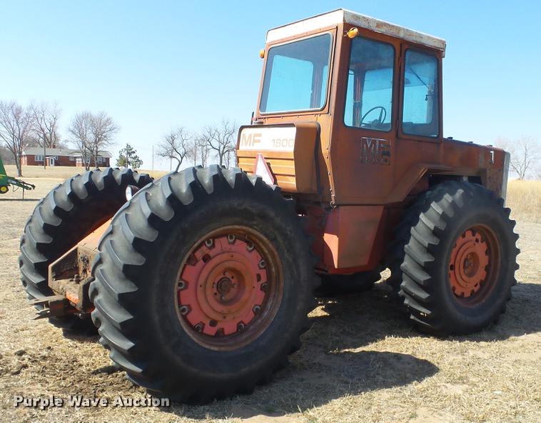 image for item DC0711 1972 Massey Ferguson 1800 4WD tractor
