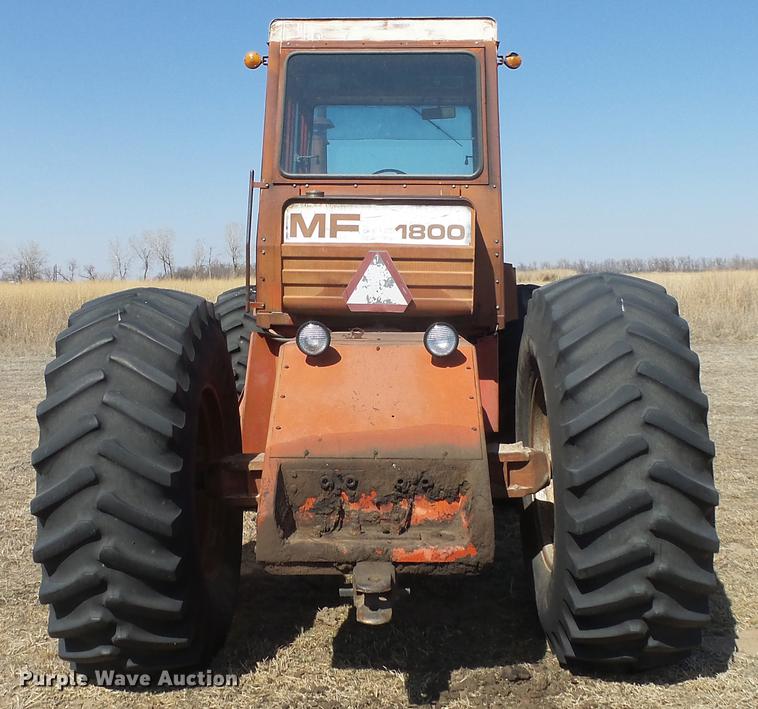 image for item DC0711 1972 Massey Ferguson 1800 4WD tractor