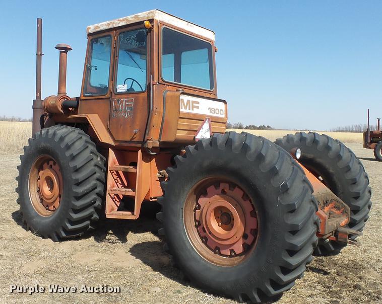 image for item DC0711 1972 Massey Ferguson 1800 4WD tractor