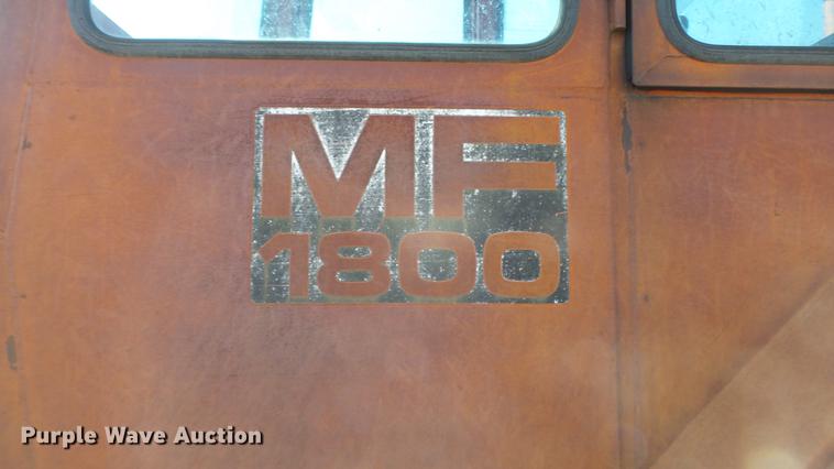 image for item DC0711 1972 Massey Ferguson 1800 4WD tractor