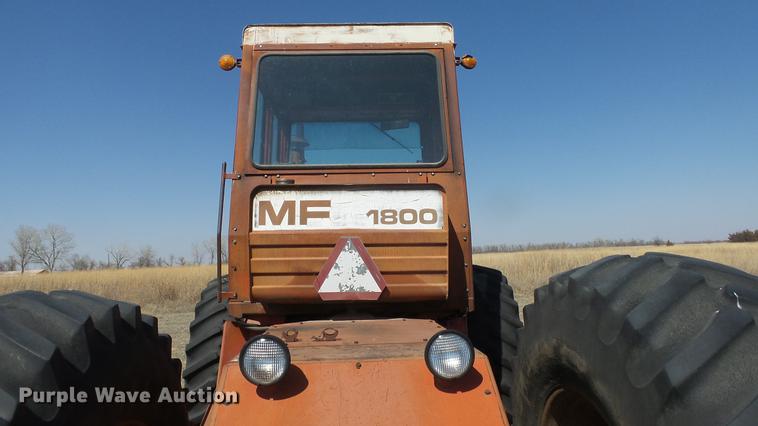 image for item DC0711 1972 Massey Ferguson 1800 4WD tractor
