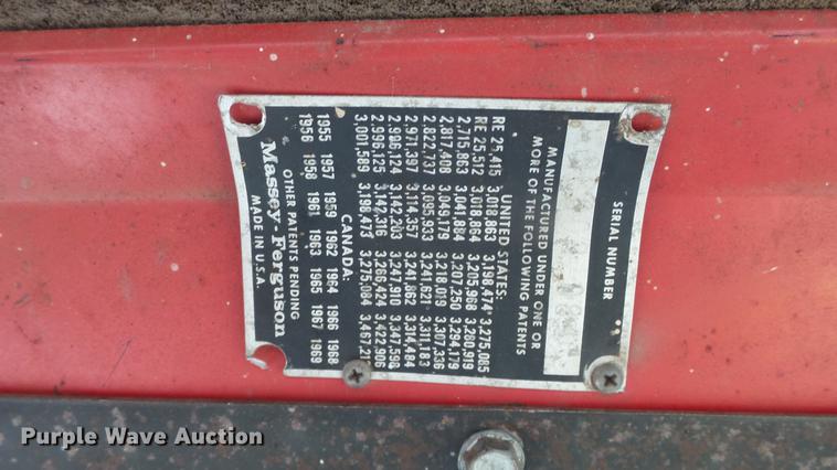 image for item DC0711 1972 Massey Ferguson 1800 4WD tractor