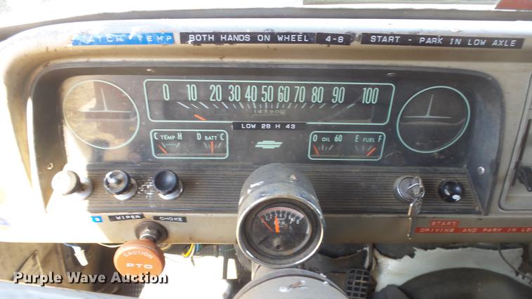 image for item DC0713 1965 Chevrolet C90 grain truck