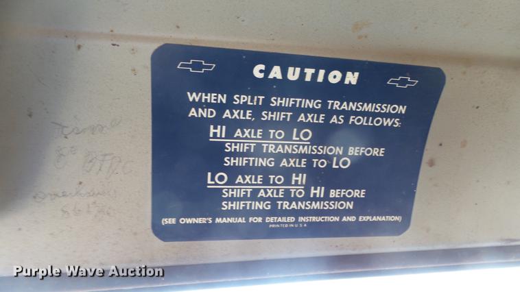 image for item DC0713 1965 Chevrolet C90 grain truck