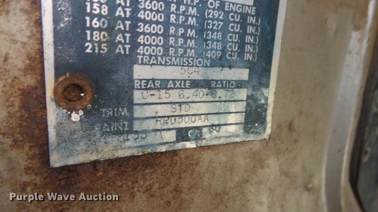 image for item DC0713 1965 Chevrolet C90 grain truck