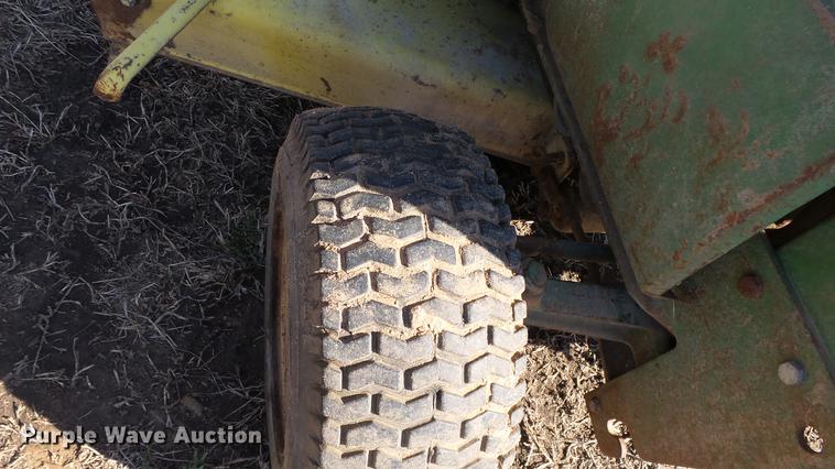 image for item DC0736 John Deere 112 lawn mower