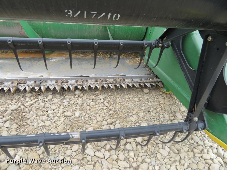 image for item DC0895 2010 John Deere 630F Hydraflex head