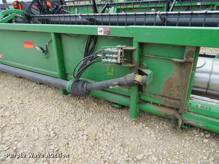 image for item DC0895 2010 John Deere 630F Hydraflex head