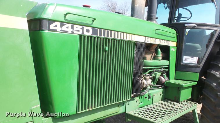 image for item DC2318 1988 John Deere 4450 tractor