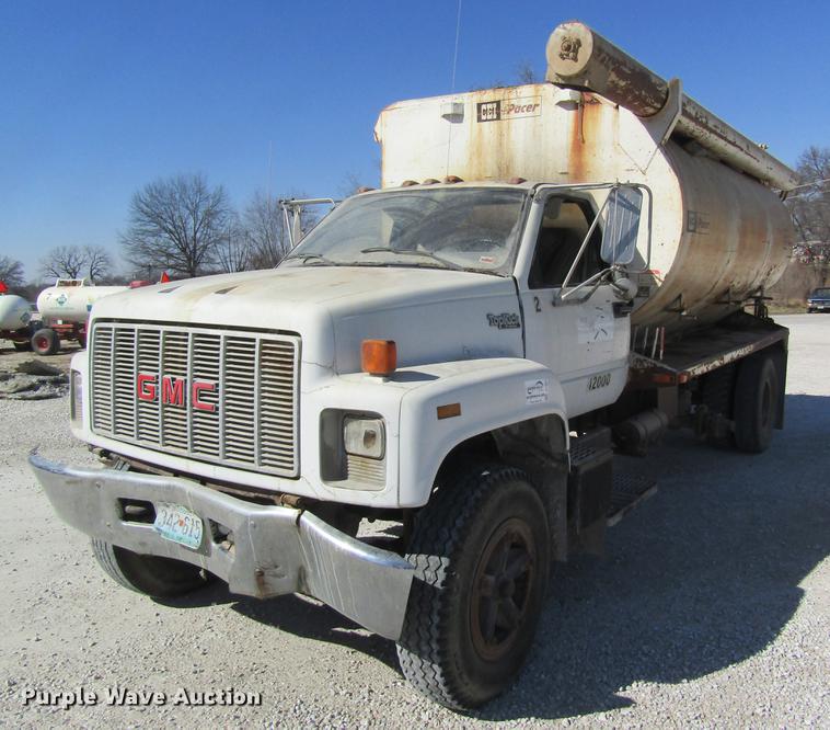 image for item DC4376 1992 GMC TopKick tender truck