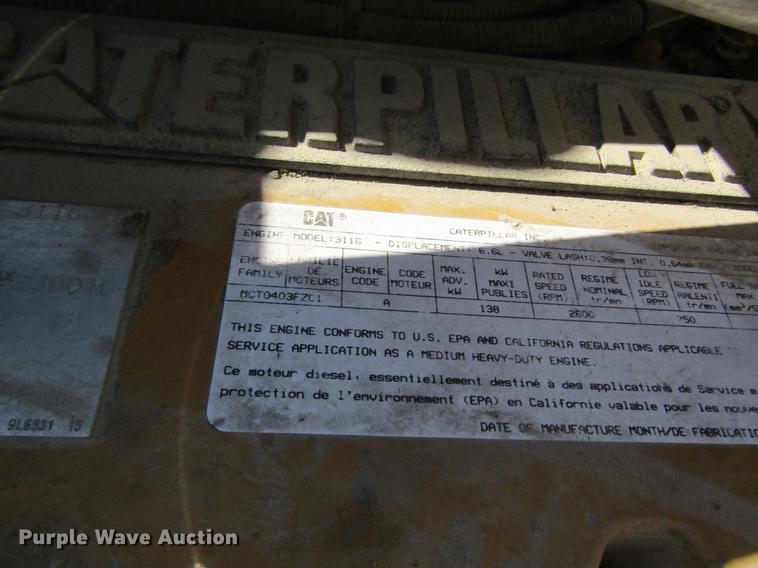 image for item DC4376 1992 GMC TopKick tender truck