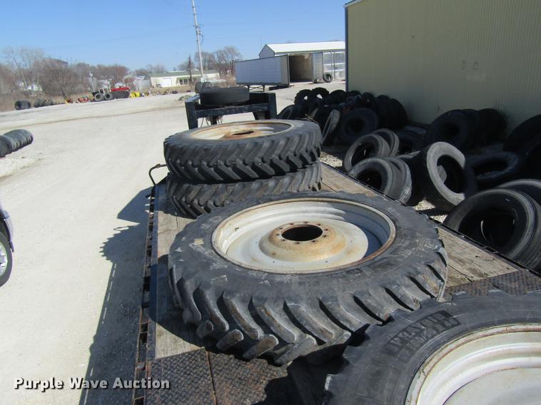 image for item DC4377 (4) Michelin 380/90R46 tires and wheels