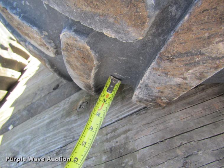 image for item DC4377 (4) Michelin 380/90R46 tires and wheels