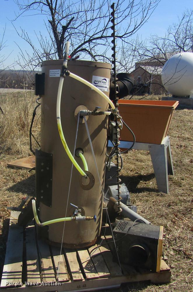 image for item DC4382 A-Maize-Ing Heat Mfg. 991 solid fuel fired boiler assembly