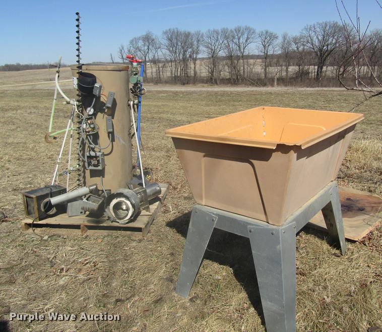 image for item DC4382 A-Maize-Ing Heat Mfg. 991 solid fuel fired boiler assembly