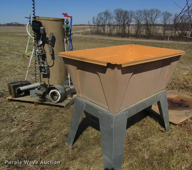 image for item DC4382 A-Maize-Ing Heat Mfg. 991 solid fuel fired boiler assembly