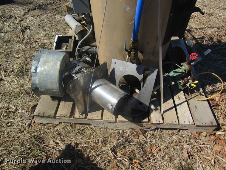 image for item DC4382 A-Maize-Ing Heat Mfg. 991 solid fuel fired boiler assembly