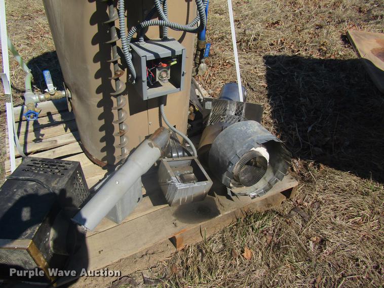 image for item DC4382 A-Maize-Ing Heat Mfg. 991 solid fuel fired boiler assembly