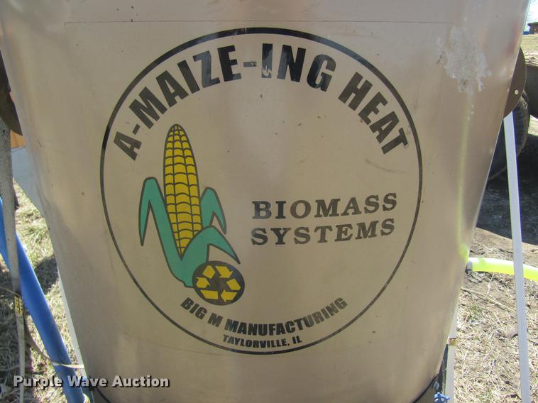 image for item DC4382 A-Maize-Ing Heat Mfg. 991 solid fuel fired boiler assembly