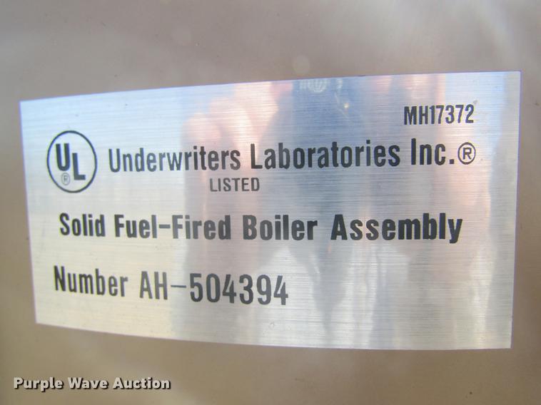 image for item DC4382 A-Maize-Ing Heat Mfg. 991 solid fuel fired boiler assembly