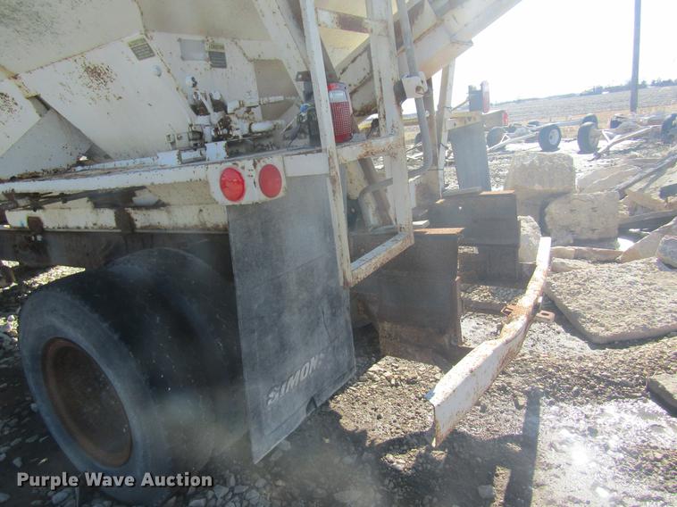 image for item DC4403 1995 Chevrolet Kodiak feed mixer truck