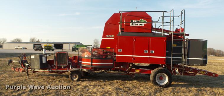 image for item DC5585 2014 Bale Baron 4240P small square bale bundler