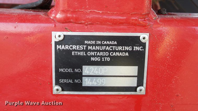 image for item DC5585 2014 Bale Baron 4240P small square bale bundler