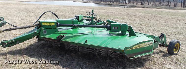 image for item DC5590 2011 John Deere HX15 batwing rotary mower