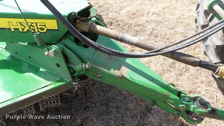 image for item DC5590 2011 John Deere HX15 batwing rotary mower