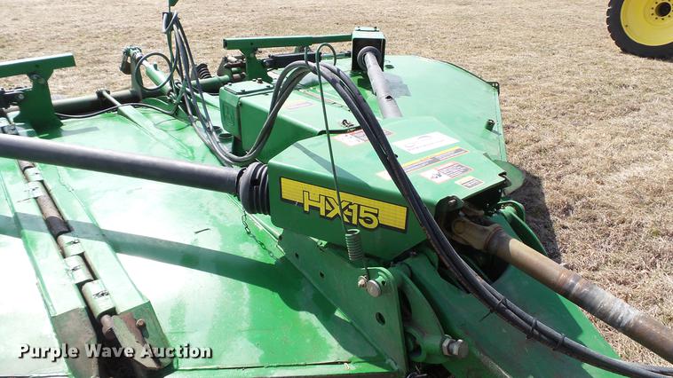 image for item DC5590 2011 John Deere HX15 batwing rotary mower