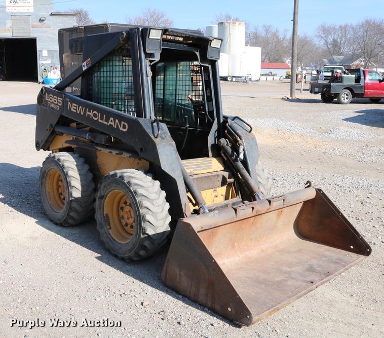 image for item DC7678 1997 New Holland LX665 Turbo skid steer