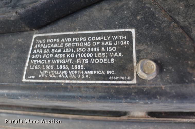 image for item DC7678 1997 New Holland LX665 Turbo skid steer