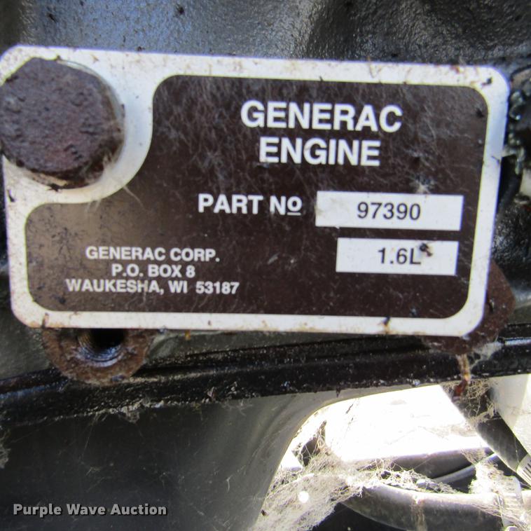 image for item DD2730 1998 Generac 00754-1 generator