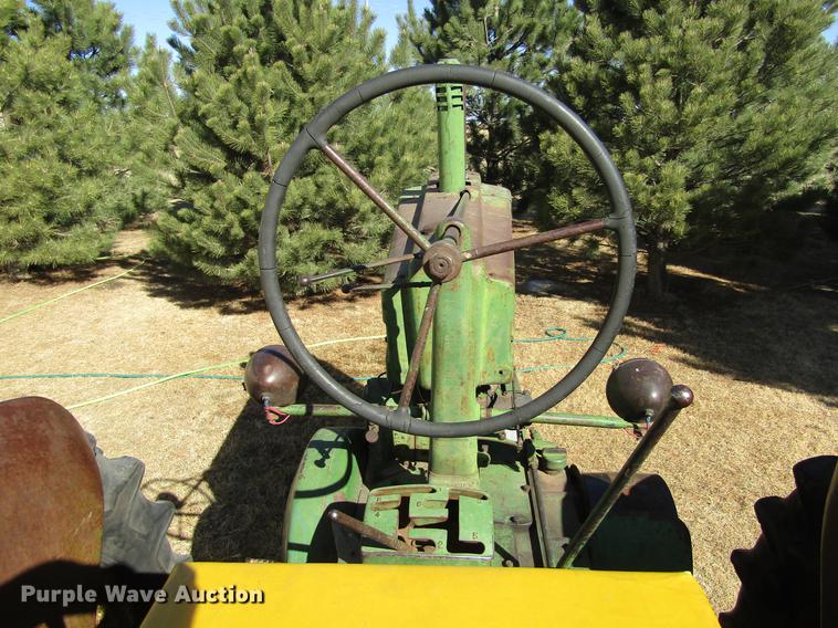 image for item DE6638 1952 John Deere A tractor