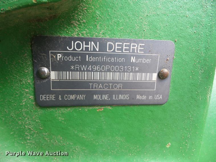 image for item EI9768 1992 John Deere 4960 tractor